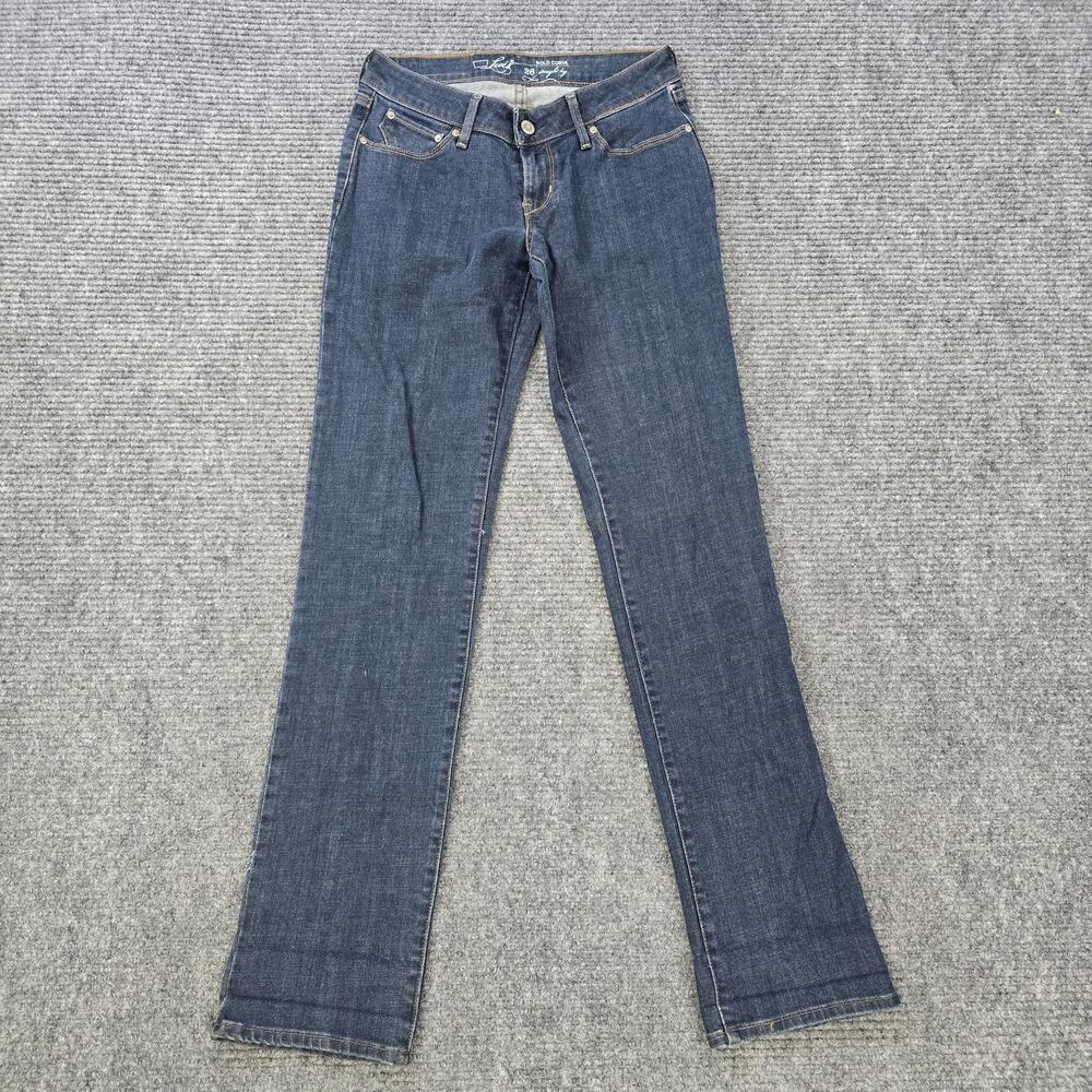 Levi's Jeans Women's 26x32 Blue Bold Curve Straight Leg Stretch
